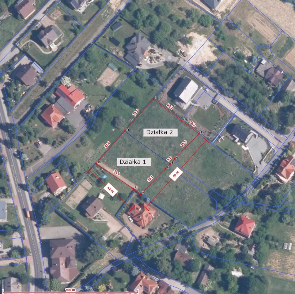 Działka budowlana Wrząsowice