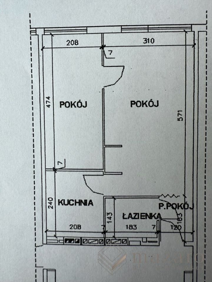 Mieszkanie 2-pokojowe Bydgoszcz Wilczak. Zdjęcie 6