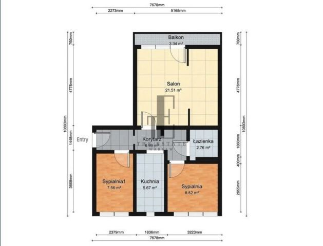 Mieszkanie 3-pokojowe Warszawa Mokotów, ul. Jana III Sobieskiego. Zdjęcie 11