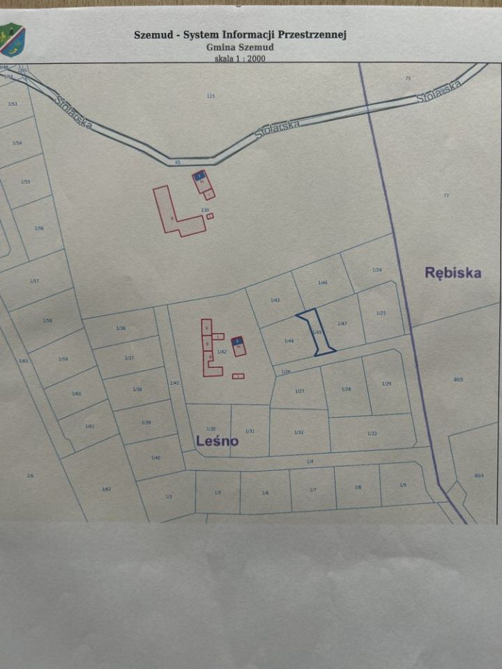 Działka budowlana Rębiska. Zdjęcie 1