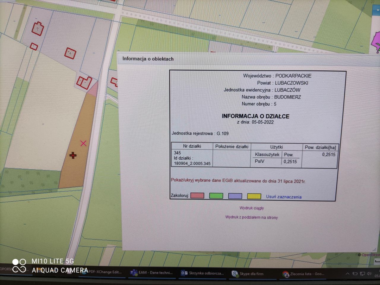 Działka inwestycyjna Budomierz. Zdjęcie 8