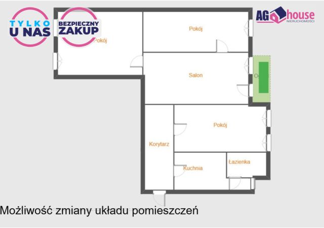 Mieszkanie 4-pokojowe Gdańsk Śródmieście, ul. Jana Dziewanowskiego. Zdjęcie 20