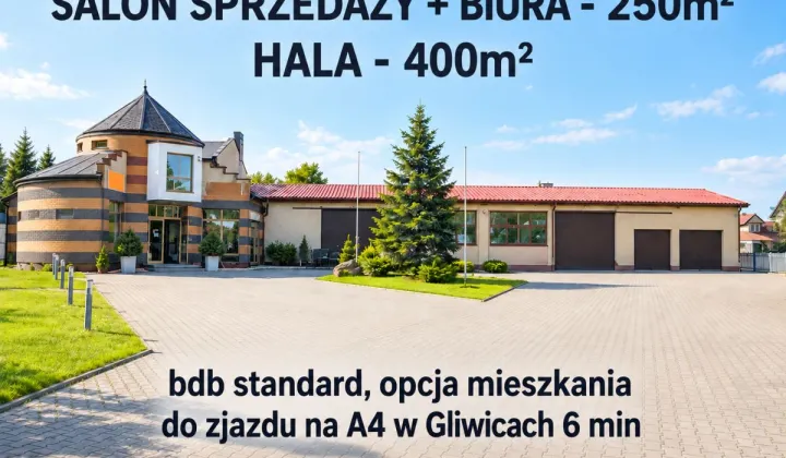 Hala/magazyn Nieborowice, ul. Główna