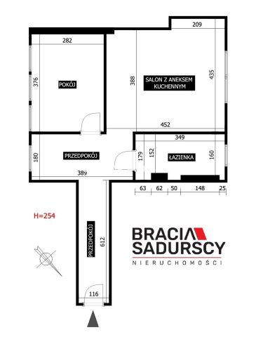 Mieszkanie 2-pokojowe Kraków, ul. gen. Tadeusza Kościuszki. Zdjęcie 29