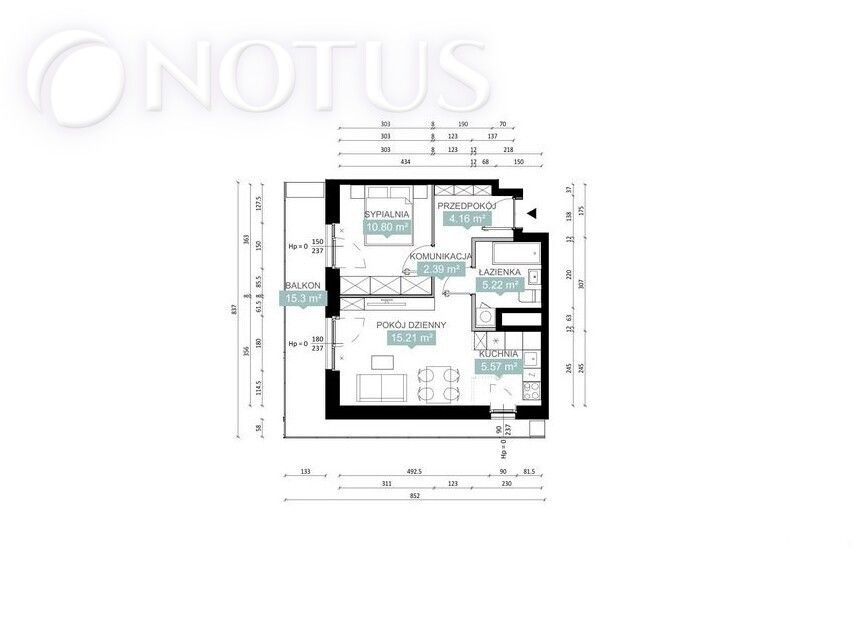 Mieszkanie 2-pokojowe Katowice, ul. ks. Piotra Skargi. Zdjęcie 1