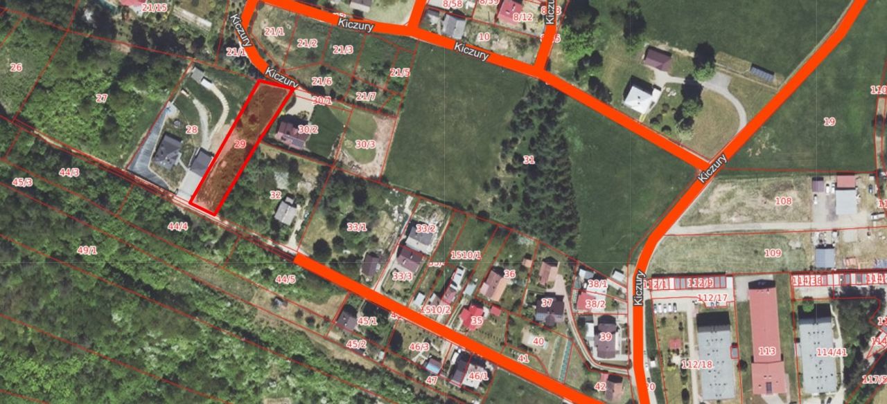 Działka budowlana Sanok Wójtostwo, ul. Kiczury. Zdjęcie 3