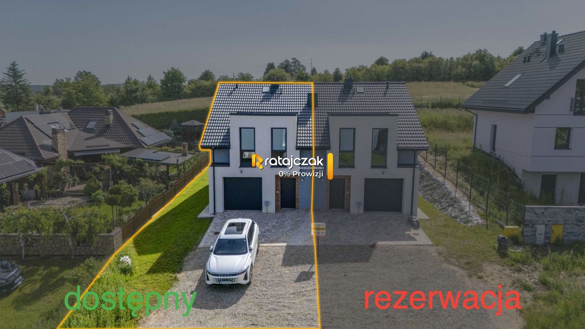 bliźniak, 4 pokoje Wejherowo, ul. Wejherowska. Zdjęcie 1