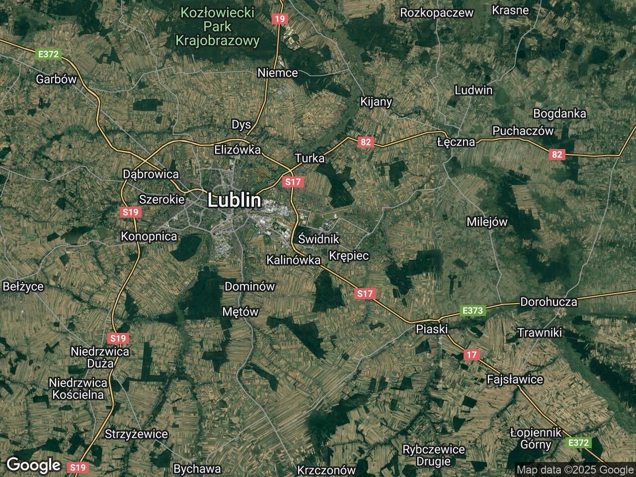 Działka rod Świdnik