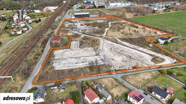 Działka inwestycyjna Kuźnia Raciborska, ul. Kolejowa. Zdjęcie 1