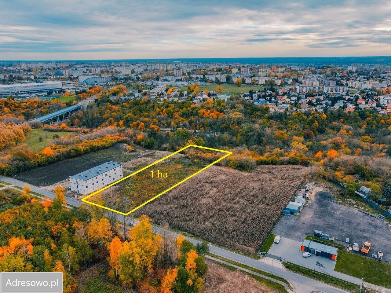 Działka inwestycyjna Płock, ul. Kobiałka. Zdjęcie 4