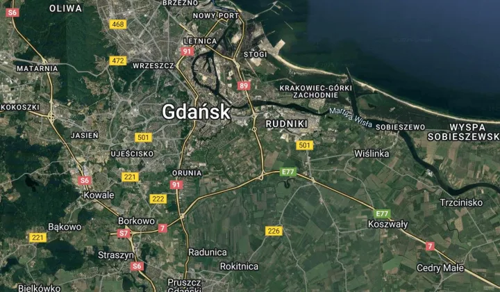 Działka rolna Gdańsk Olszynka, ul. Zawodzie