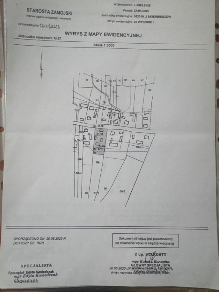 Działka siedliskowa Wysokie Pierwsze. Zdjęcie 3