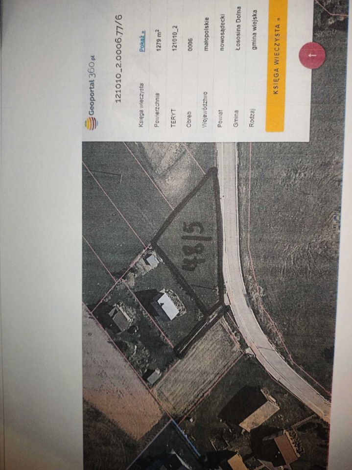 Działka budowlana Rąbkowa. Zdjęcie 4