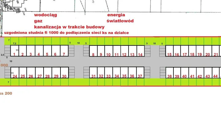 Działka inwestycyjna Niewodnica Korycka, ul. Piaskowa