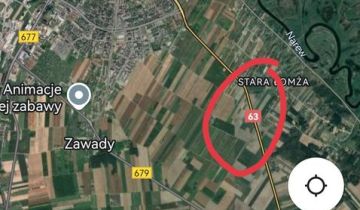 Działka rolno-budowlana Stara Łomża przy Szosie, ul. Polna