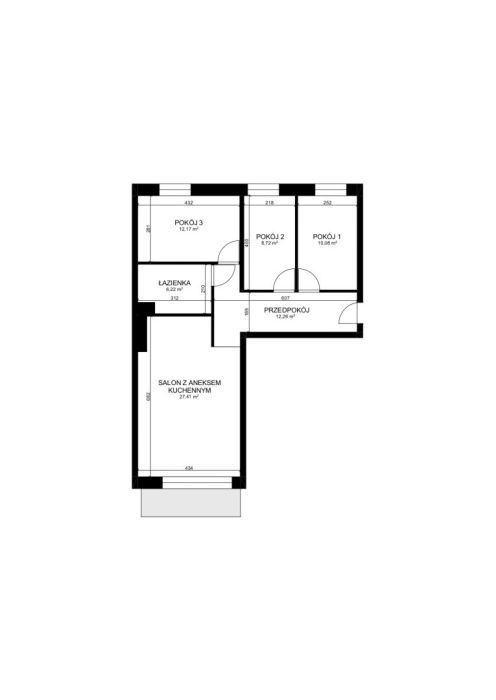 Mieszkanie 4-pokojowe Gdańsk Morena, ul. Myśliwskie Wzgórze. Zdjęcie 5