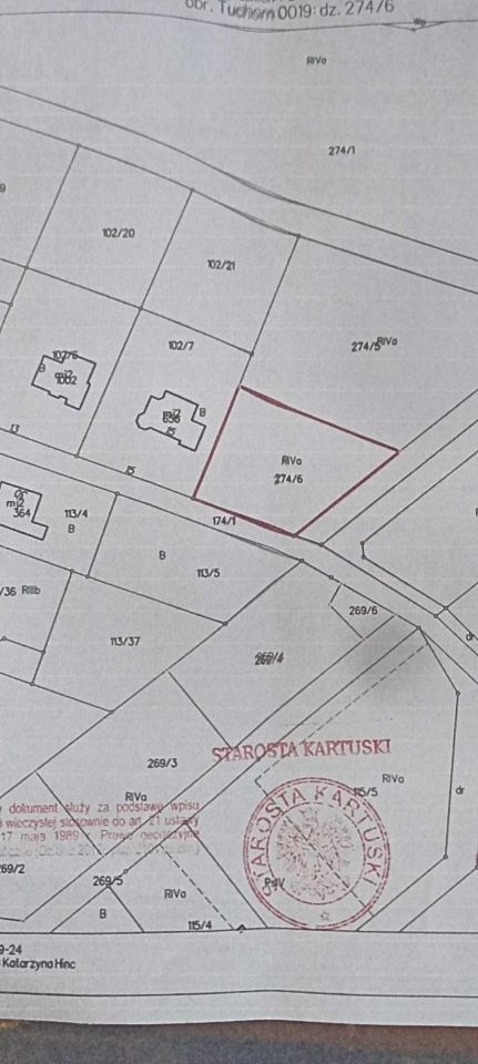 Działka budowlana Tuchom, ul. Szkolna. Zdjęcie 2