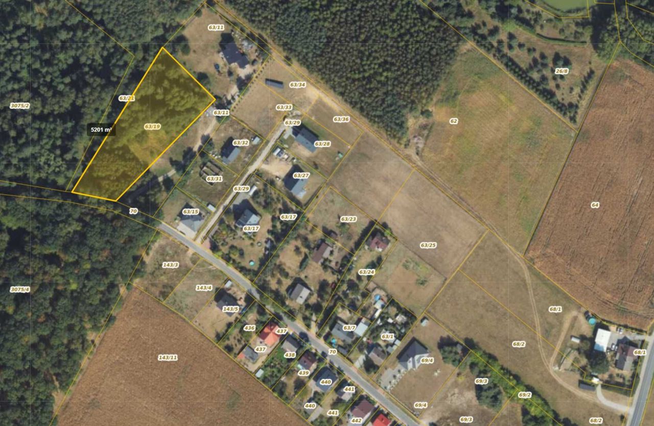 Działka budowlana Czystochleb. Zdjęcie 4