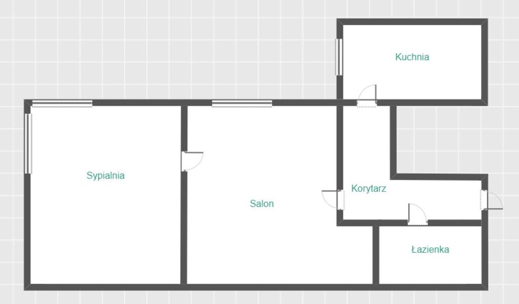 Mieszkanie 2-pokojowe Łódź Polesie, ul. gen. Lucjana Żeligowskiego. Zdjęcie 6