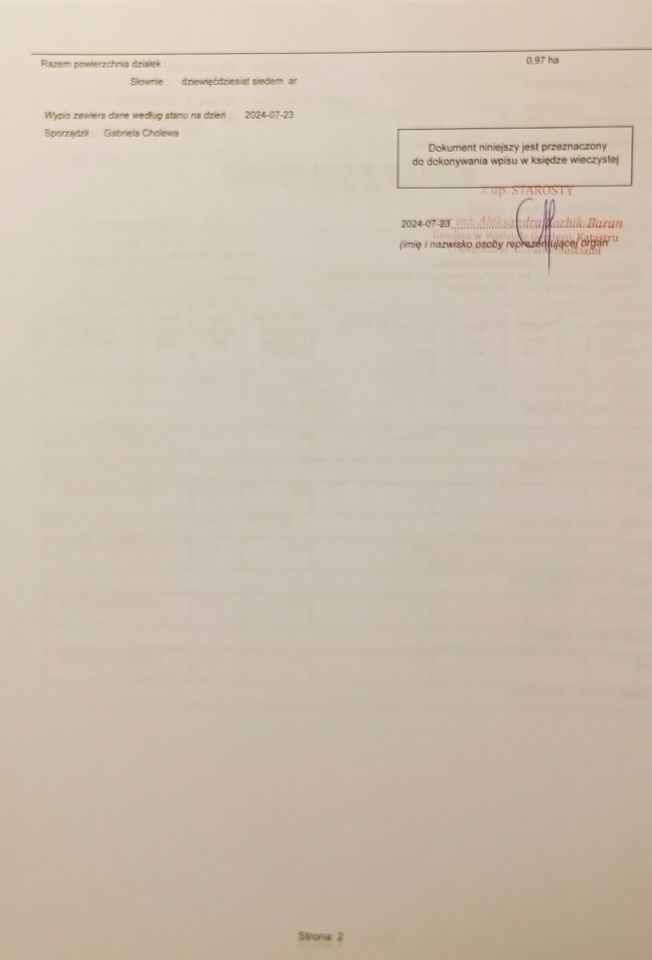 Działka rolna Ostrownica Przydatki. Zdjęcie 5