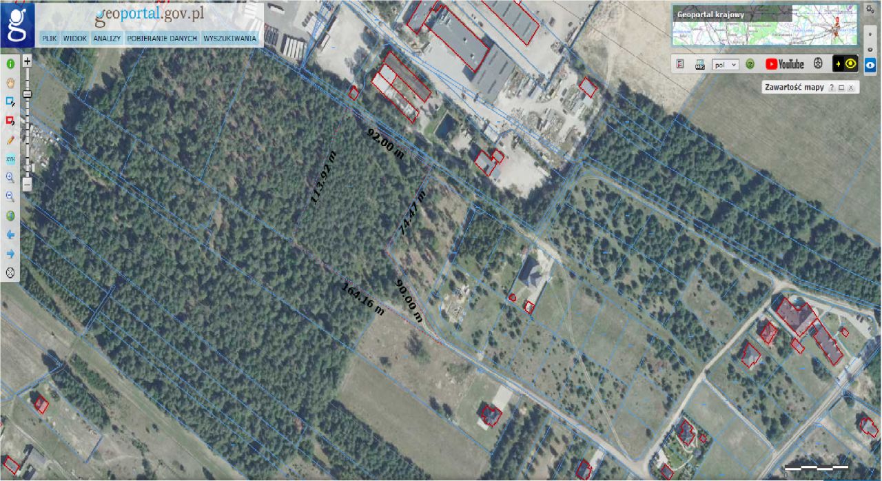 Działka leśna Niwy. Zdjęcie 3