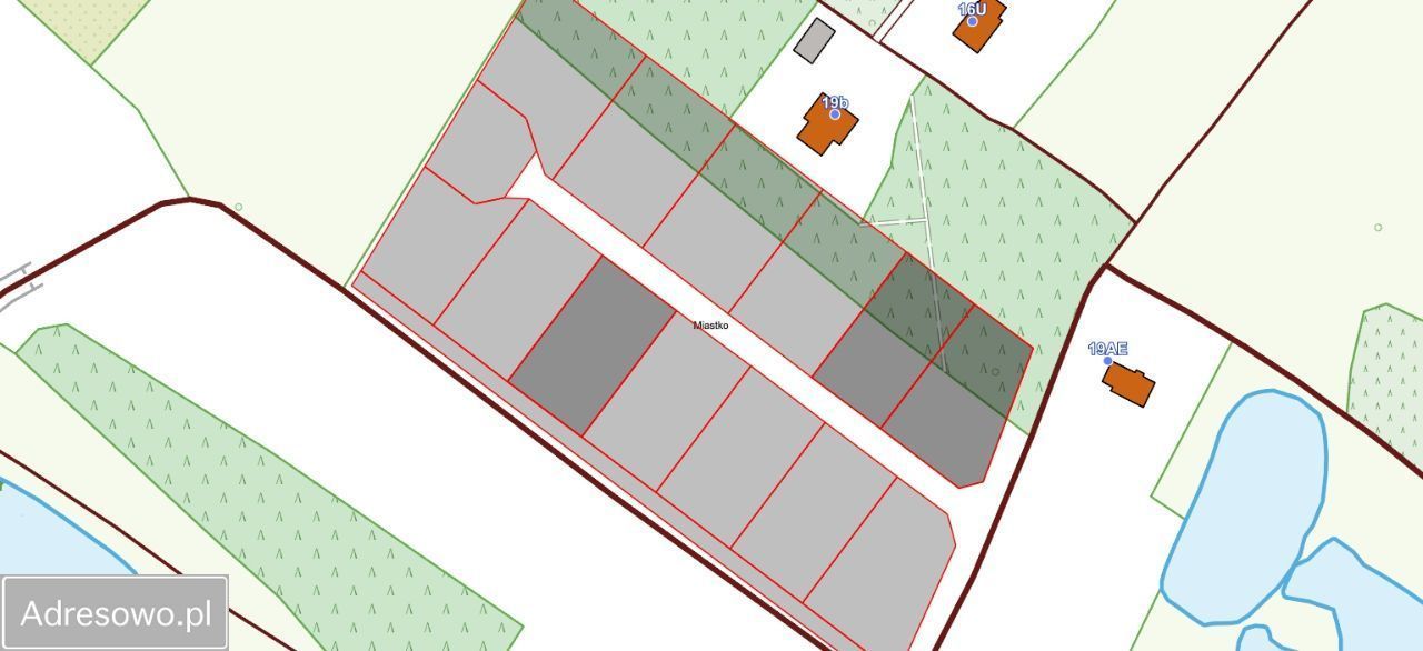 Działka budowlana Węgorzynko. Zdjęcie 2