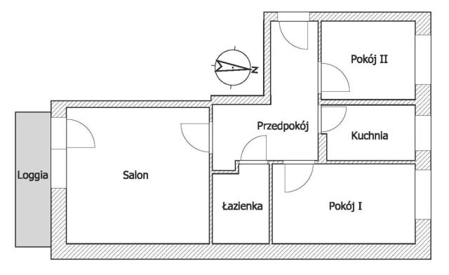 Mieszkanie 3-pokojowe Kraków Nowa Huta, os. Złotego Wieku. Zdjęcie 1