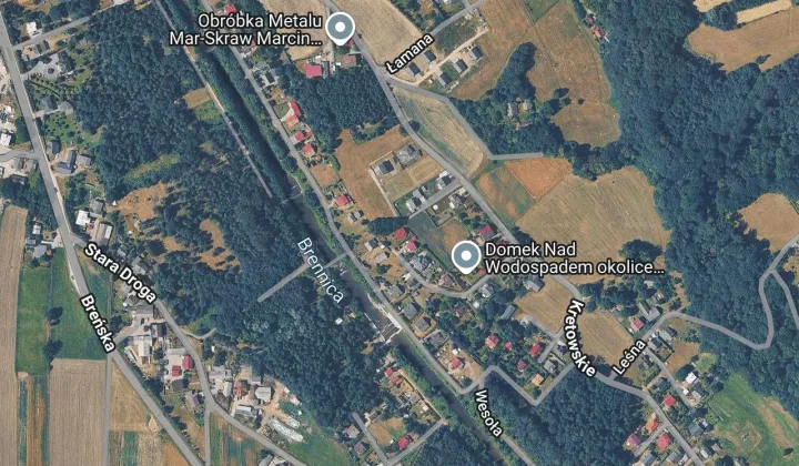 dom wolnostojący, 6 pokoi Górki Wielkie Kretowskie, ul. Nad Wodospadem