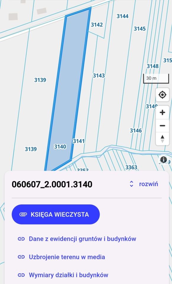 Działka budowlana Borowica. Zdjęcie 3