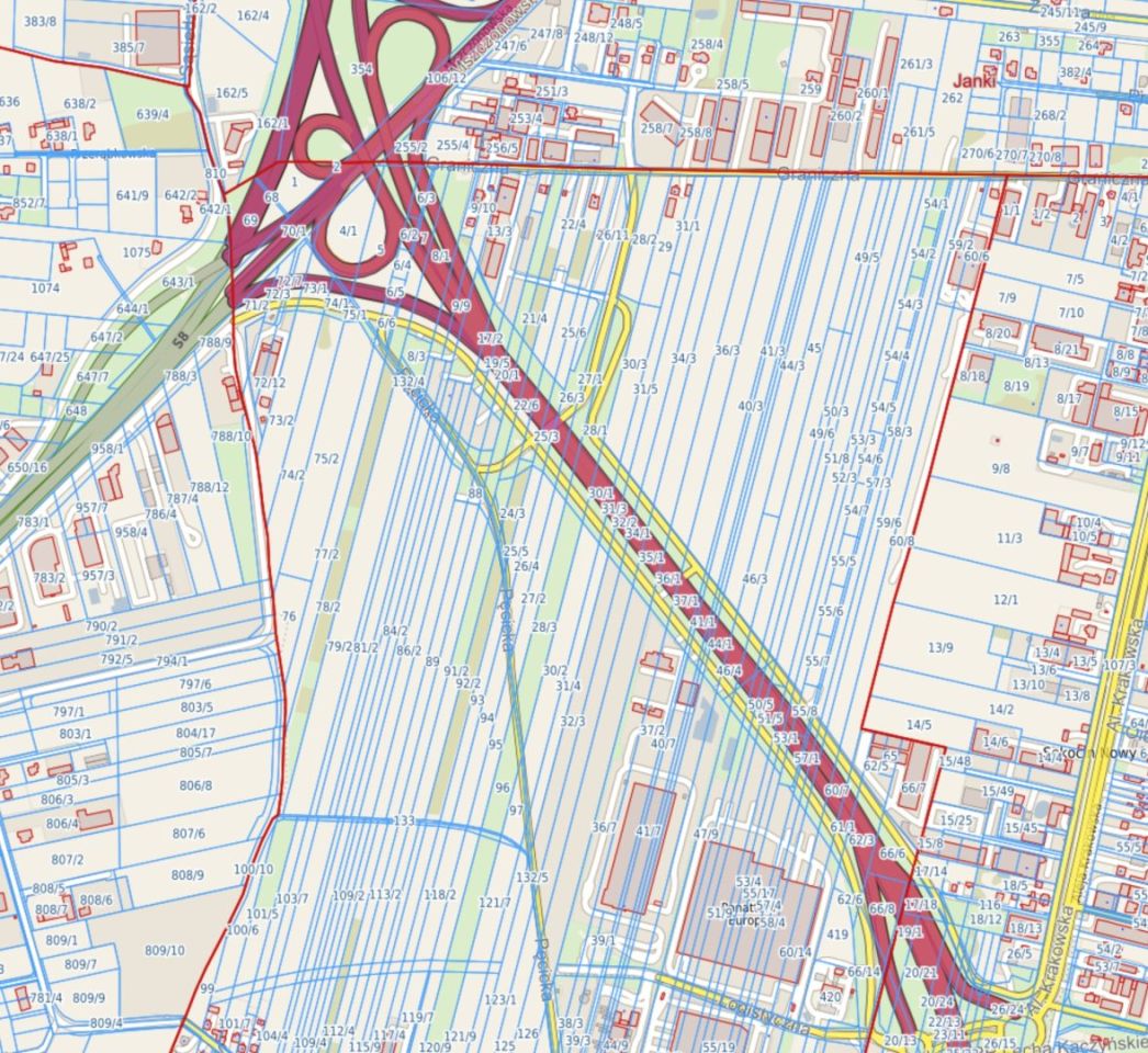 Działka inwestycyjna Sękocin Stary
