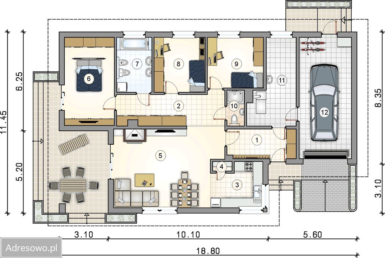 dom wolnostojący, 5 pokoi Franciszków. Zdjęcie 15