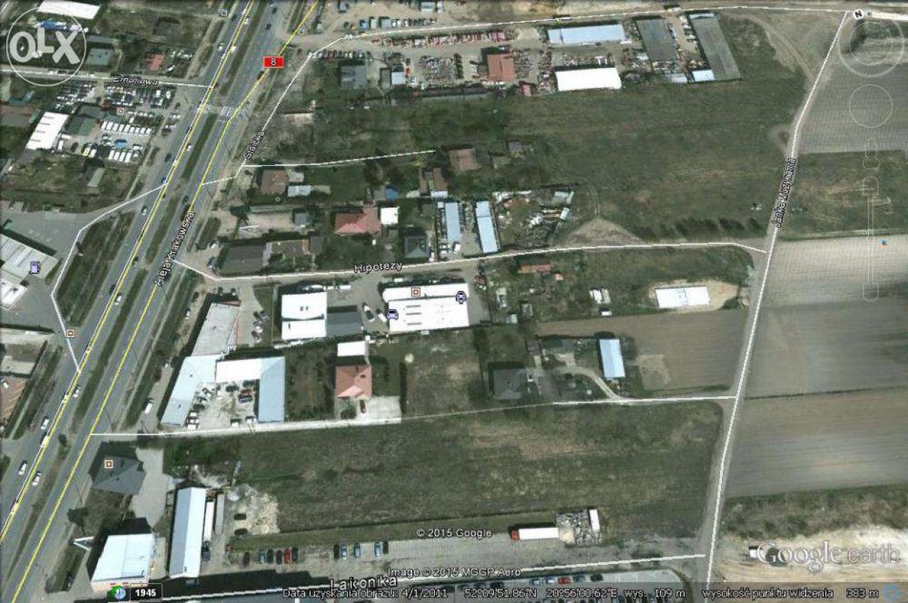 Działka budowlana Warszawa Włochy, ul. Hipotezy. Zdjęcie 5