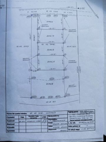 Działka budowlana Krosno Suchodół, ul. Polna. Zdjęcie 1