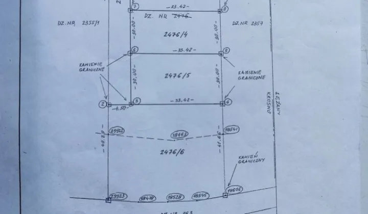 Działka budowlana Krosno Suchodół, ul. Polna
