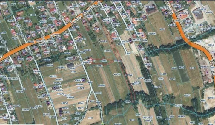 Działka rolno-budowlana Lipowa, ul. Kasztanowa