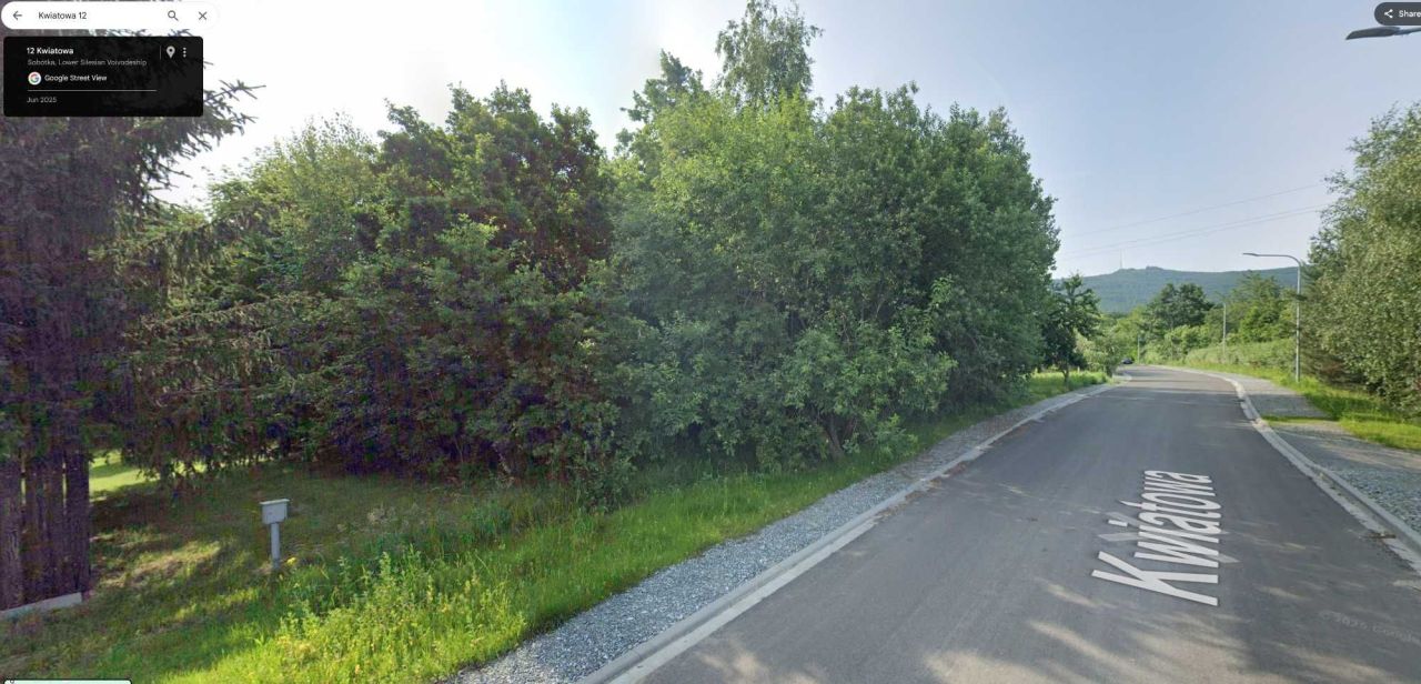 Działka budowlana Sobótka, ul. Kwiatowa