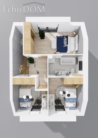 bliźniak, 4 pokoje Kraków Swoszowice, ul. Mirosława Krzyżańskiego. Zdjęcie 7