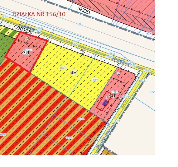 Działka inwestycyjna Marków-Towarzystwo, ul. Kolejowa. Zdjęcie 4