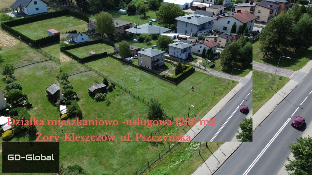 Działka Żory Kleszczów, ul. Pszczyńska. Zdjęcie 3