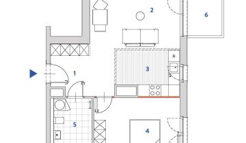 Mieszkanie 2-pokojowe Kraków Bronowice, ul. Wizjonerów