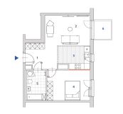 Mieszkanie 2-pokojowe Kraków Bronowice, ul. Wizjonerów. Zdjęcie 1