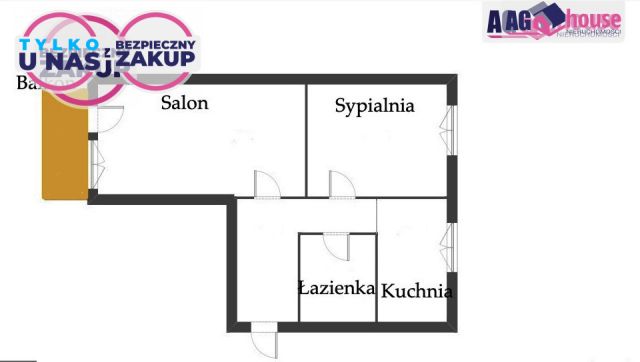 Mieszkanie 2-pokojowe Gdańsk Przymorze, ul. Władysławowska. Zdjęcie 1