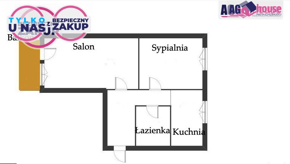 Mieszkanie 2-pokojowe Gdańsk Przymorze, ul. Władysławowska