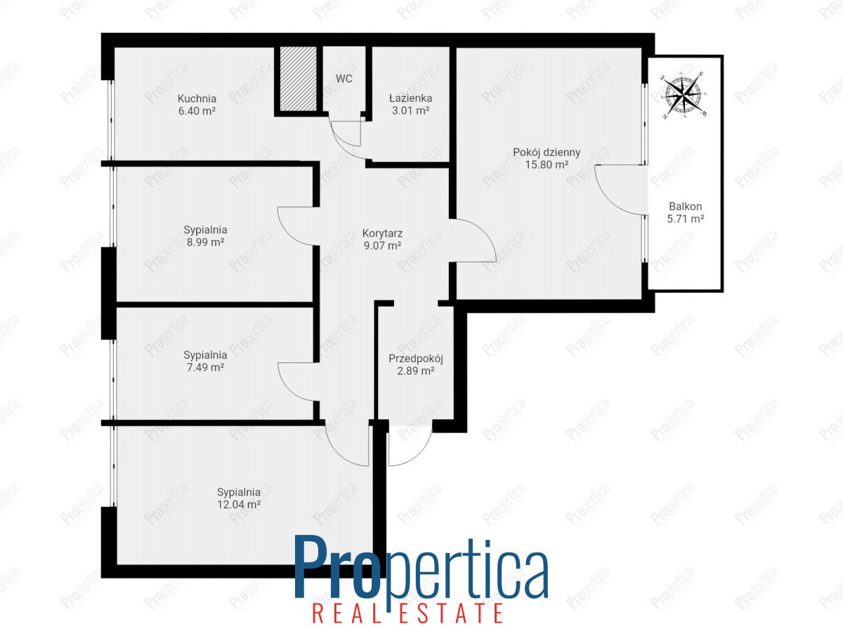 Mieszkanie 4-pokojowe Warszawa Ursynów, ul. Jana Wasilkowskiego. Zdjęcie 20