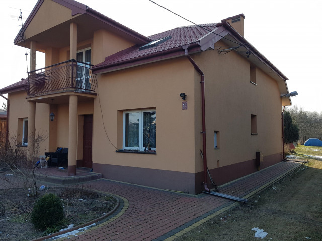 dom wolnostojący, 7 pokoi Aleksandrów Łódzki Szatonia, ul. Łomnik. Zdjęcie 1