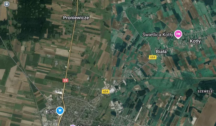 Działka rolna Bielsk Podlaski, ul. Ignacego Daniłowicza