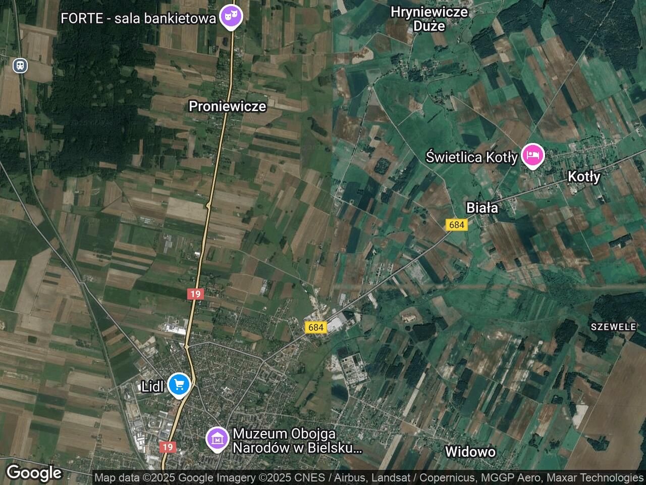 Działka rolna Bielsk Podlaski, ul. Ignacego Daniłowicza