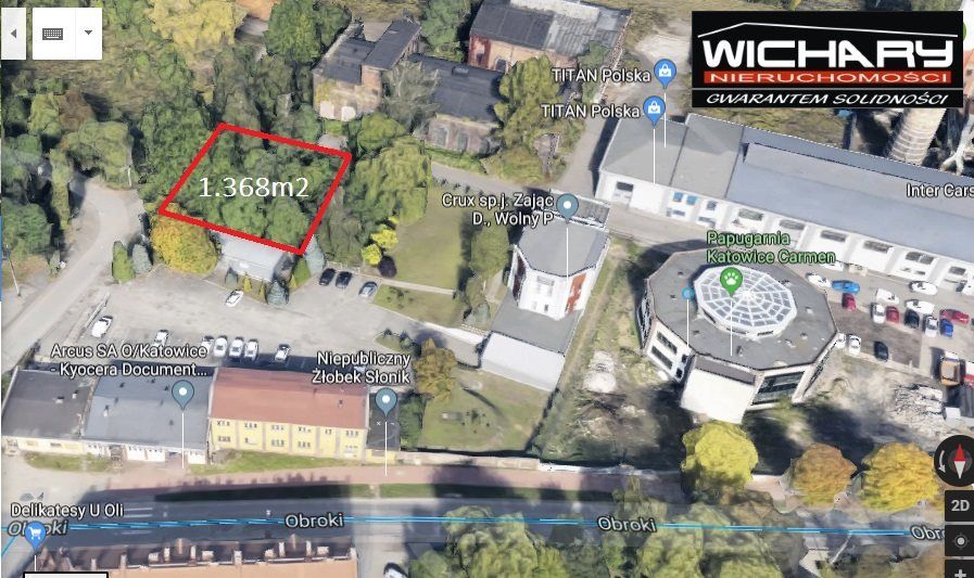 Działka inwestycyjna Katowice Załęże