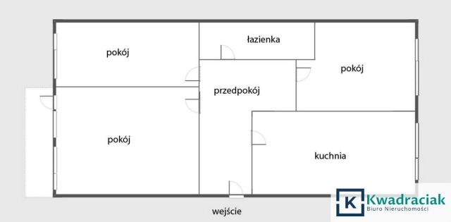 Mieszkanie 3-pokojowe Zagórz, ul. Wolności. Zdjęcie 17