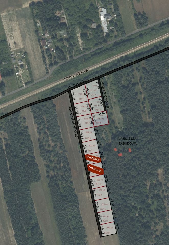 Działka rolno-budowlana Groszowice Wrzosów, ul. Kalinowa. Zdjęcie 2